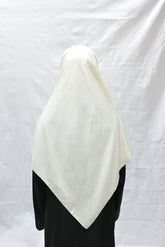 Misri Niqab White Colour